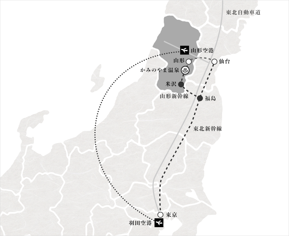 上山市マップ